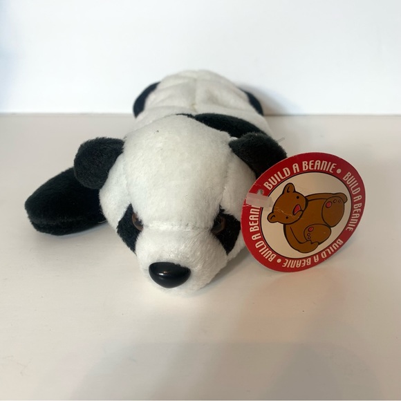 Panda bear beanie. build a beanie panda plush - Picture 1 of 11